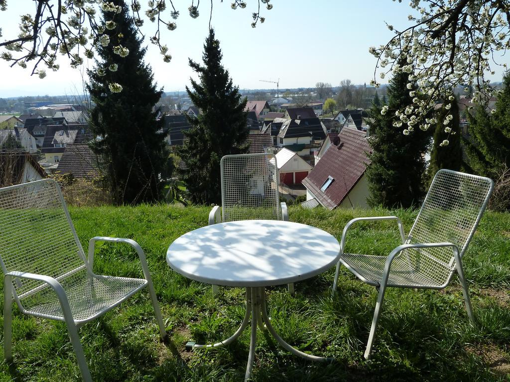 Helle 70 Qm Ferienwohnung Mit Herrlichem Blick Teningen Dış mekan fotoğraf